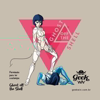 Nome do produto Ghost off the Shell<br>[Eco Bag]</br>