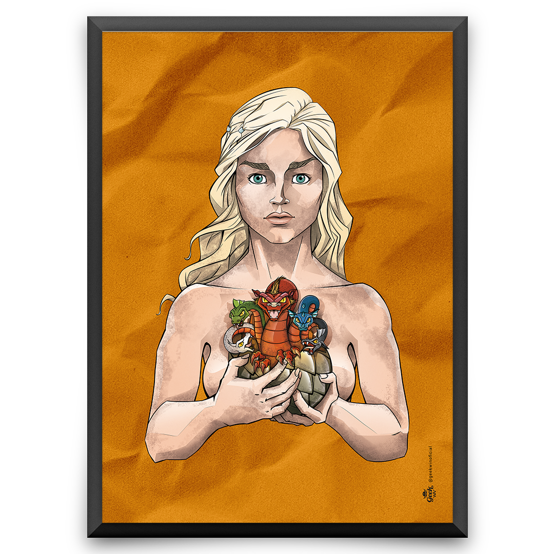 Nome do produto: Mother of the Dragons<br>[Pôster]</br>