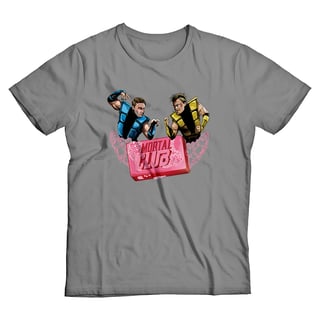 Nome do produto Mortal Club <br>[T-Shirt Plus Size]</br>