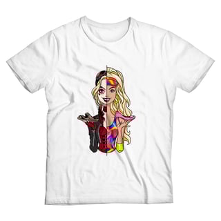 Nome do produto Barbie Quinn <br>[T-Shirt Plus Size]</br>