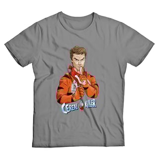 Nome do produto Cereal Killer <br>[T-Shirt Plus Size]</br>