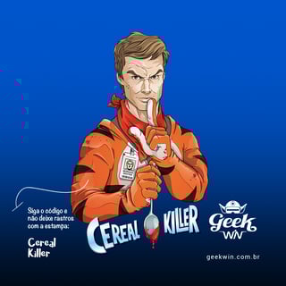 Nome do produto Cereal Killer <br>[T-Shirt Quality]</br>