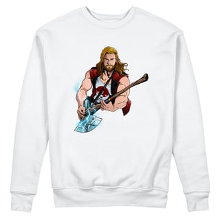 Nome do produto Thor Hero <br>[Moletom Fechado Unissex]</br>