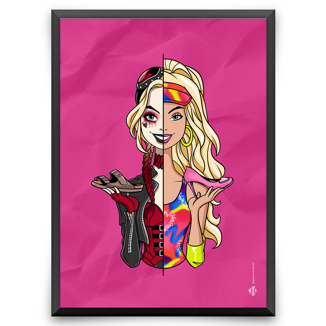 Nome do produto: Barbie Quinn<br>[Pôster]</br>
