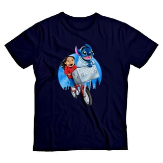 Nome do produto Stitch o Extraterrestre<br>[T-Shirt Plus Size]</br>