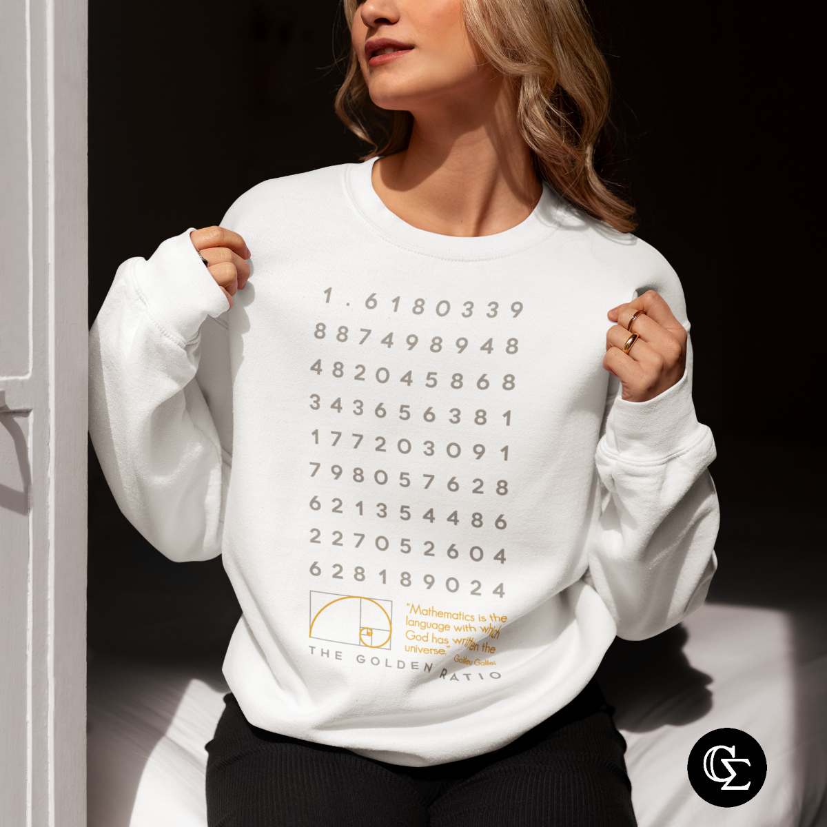 Nome do produto: THE GOLDEN RATIO [1] [MOLETOM UNISSEX]