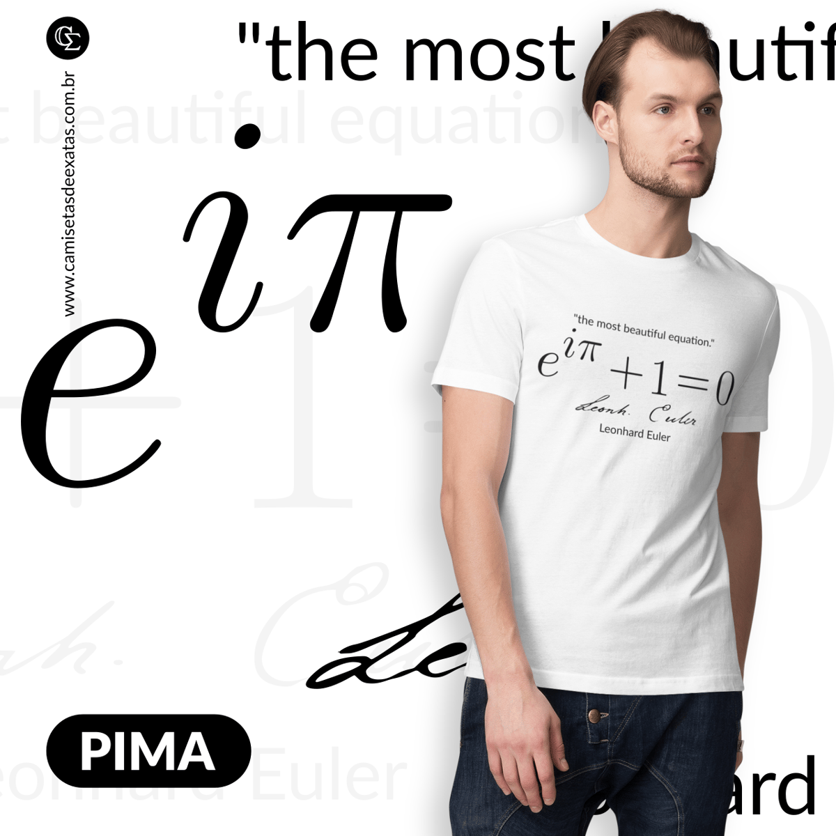 Nome do produto: IDENTIDADE DE EULER 1 - PIMA [UNISSEX]