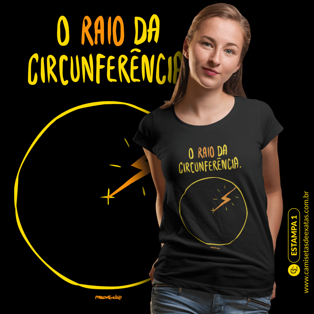 Nome do produto: O RAIO DA CIRCUNFERÊNCIA [1]