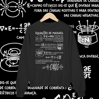 Nome do produtoEQUAÇÕES DE MAXWELL [2] [MOLETOM UNISSEX]