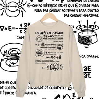 Nome do produtoEQUAÇÕES DE MAXWELL [1] [MOLETOM UNISSEX]