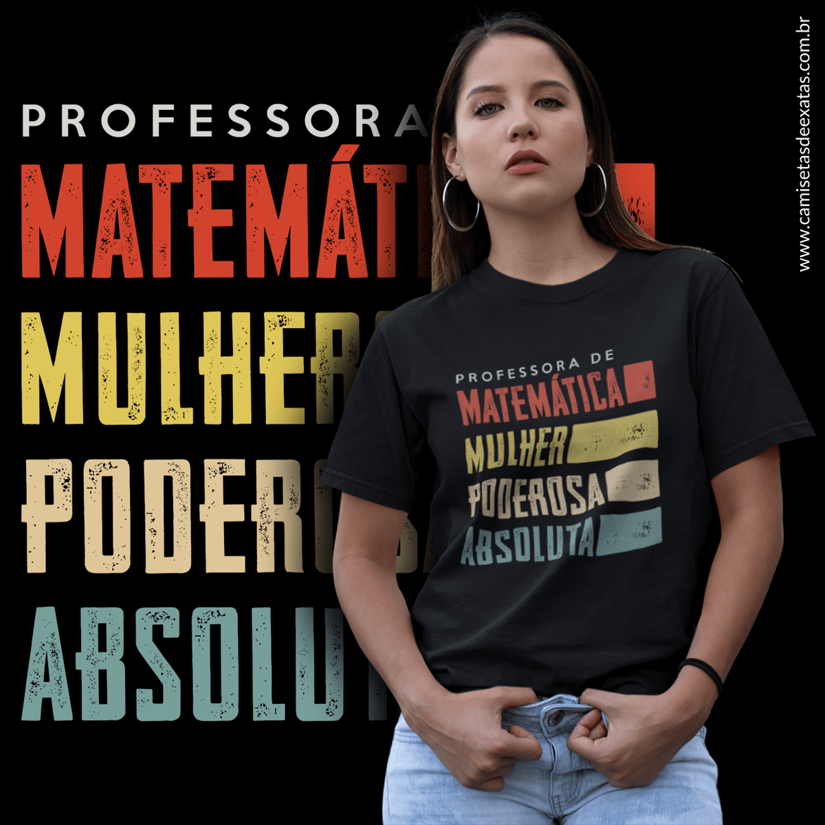 Nome do produto: PROFESSORA DE MATEMÁTICA [UNISSEX]
