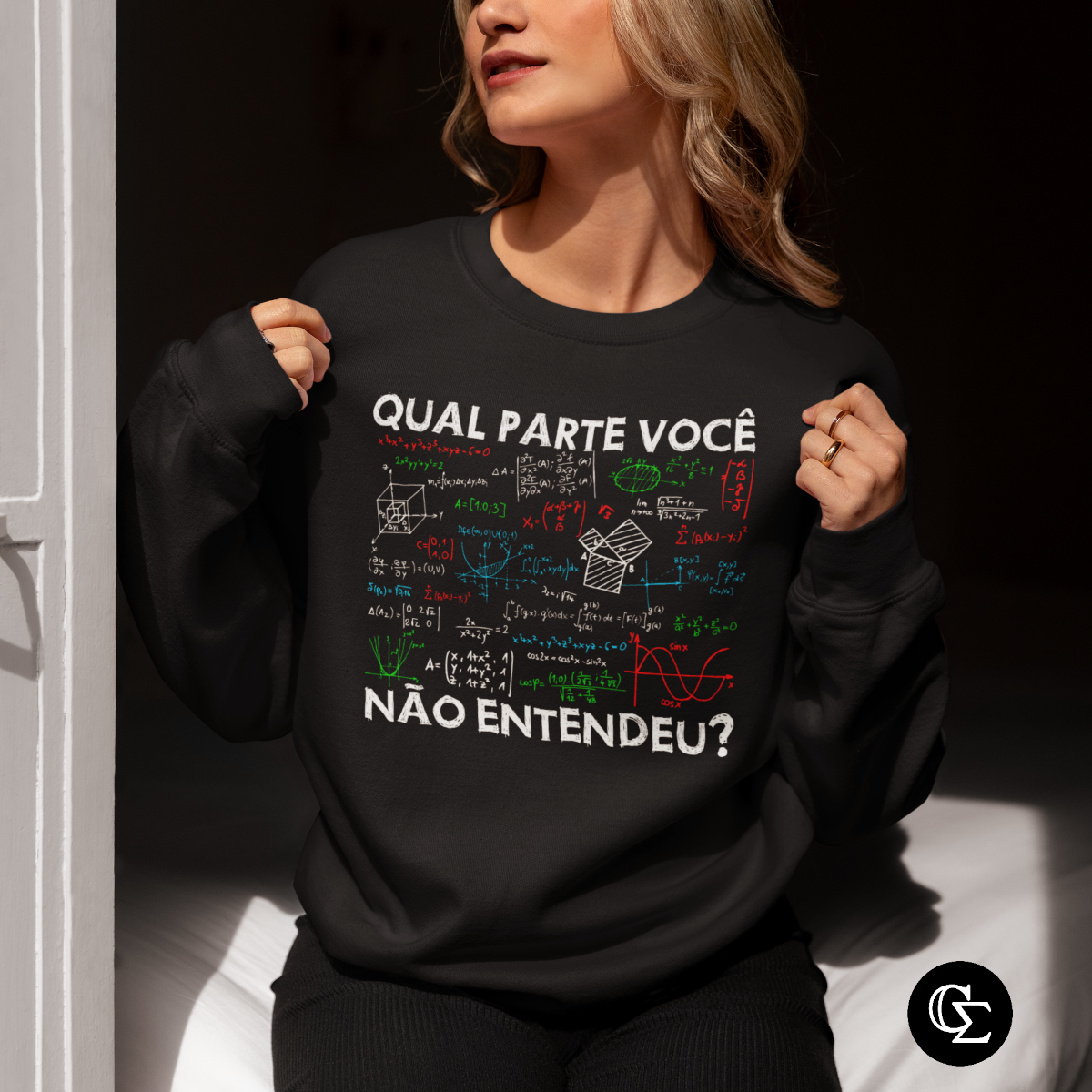 Nome do produto: QUAL PARTE VOCÊ NÃO ENTENDEU [5] [MOLETOM UNISSEX]