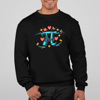 LOVE PI [2] [MOLETOM UNISSEX]