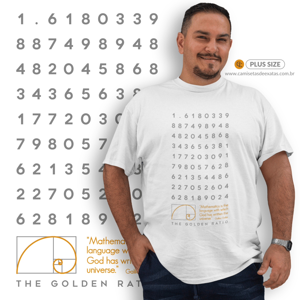 Nome do produto: THE GOLDEN RATIO [1] [PLUS SIZE]