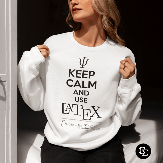 KEEP CALM AND USE LATEX [2] [MOLETOM UNISSEX]