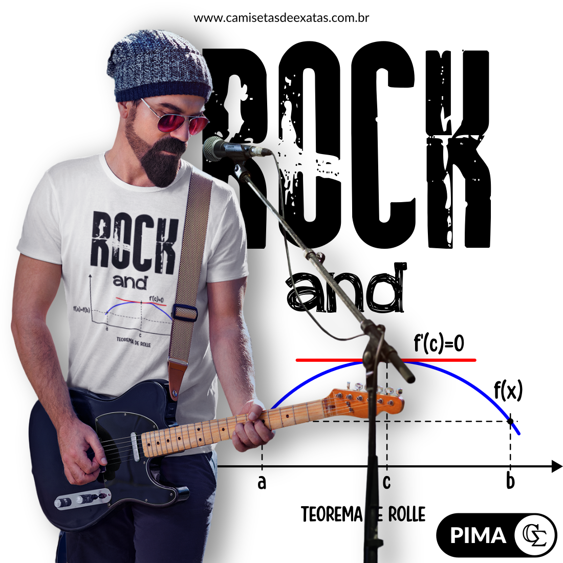 Nome do produto: ROCK AND ROLLE 1 - PIMA [UNISSEX]