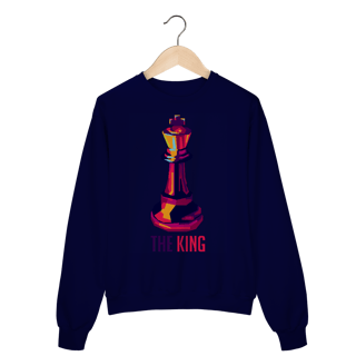 Nome do produtoTHE KING [1] [MOLETOM UNISSEX]