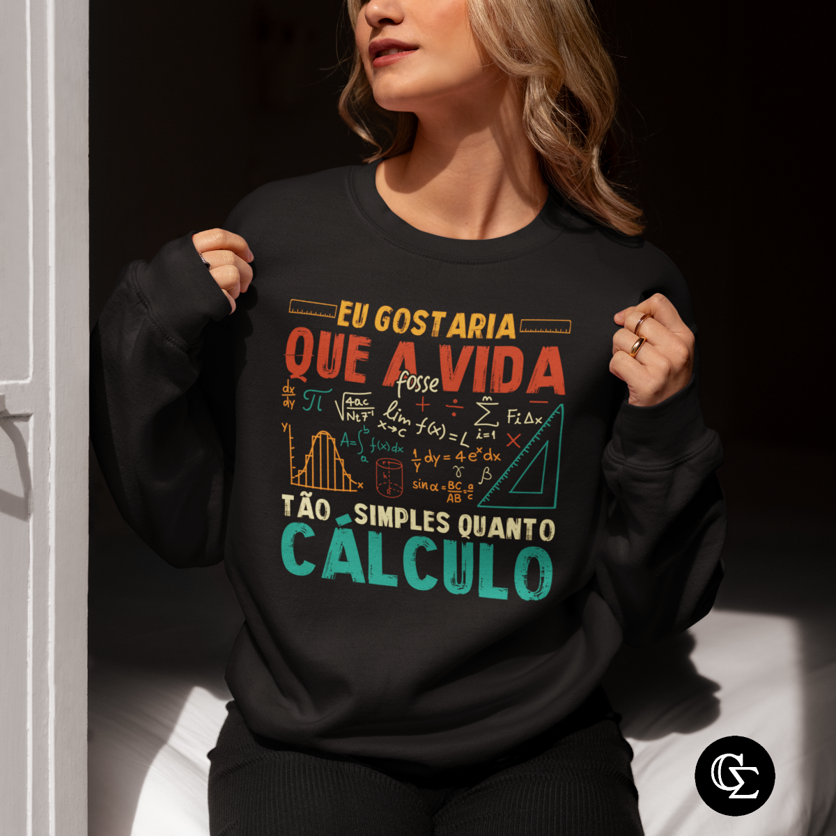 Nome do produto: SIMPLES COMO CÁLCULO [6.3 PORTUGUÊS] [MOLETOM UNISSEX]
