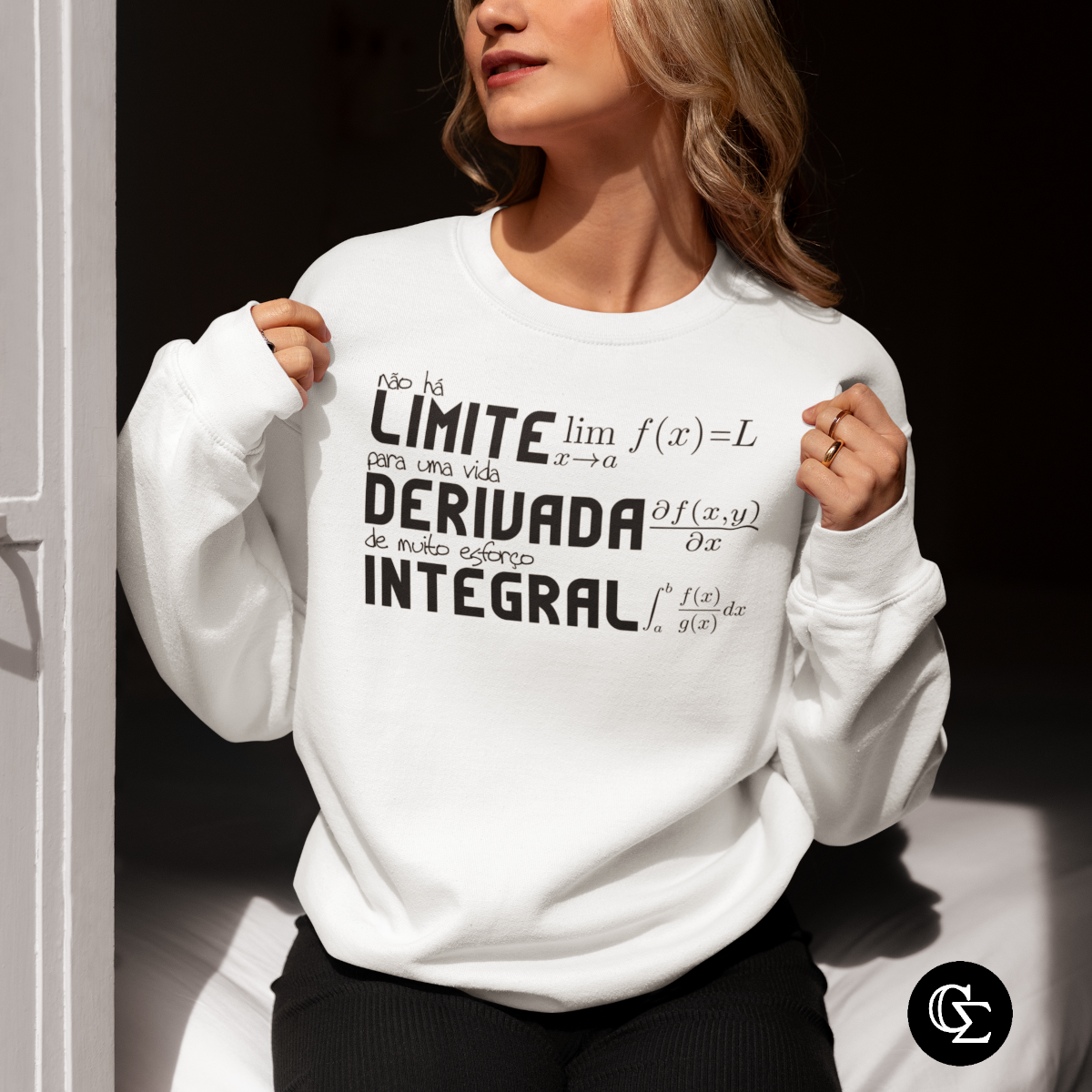 Nome do produto: LIMITE, DERIVADA, INTEGRAL [3] [MOLETOM UNISSEX]