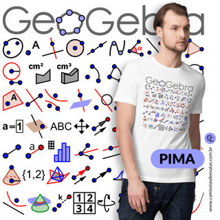 BOTÕES DO GEOGEBRA 2 - PIMA [UNISSEX]