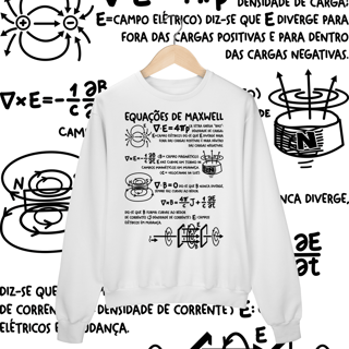 Nome do produtoEQUAÇÕES DE MAXWELL [1] [MOLETOM UNISSEX]