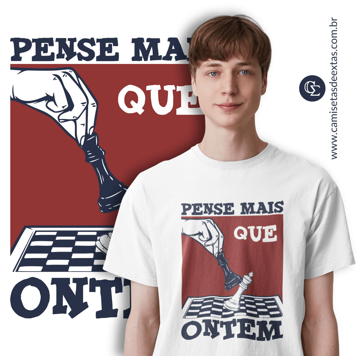Nome do produto: PENSE MAIS QUE ONTEM