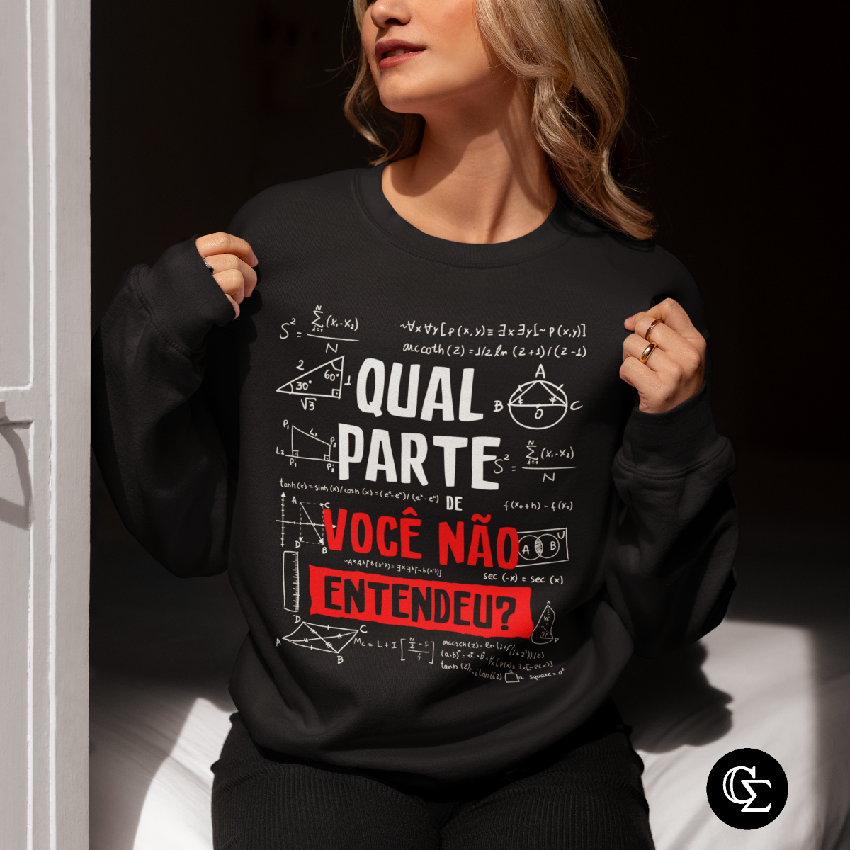 Nome do produto: QUAL PARTE VOCÊ NÃO ENTENDEU [MOLETOM UNISSEX]