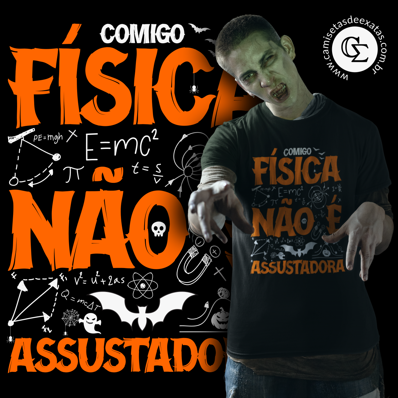 FÍSICA NÃO É ASSUSTADORA [1] [UNISSEX]