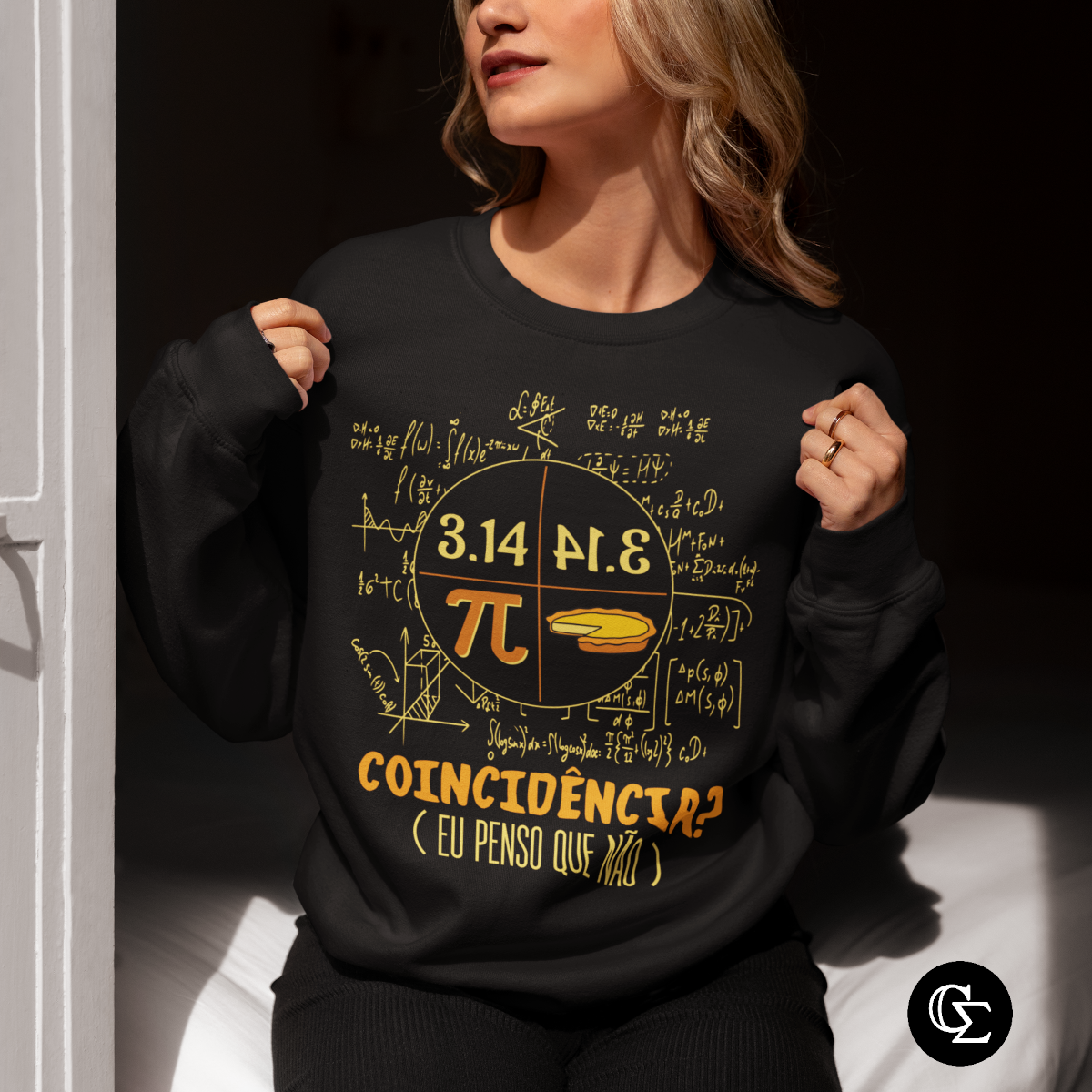 Nome do produto: COINCIDÊNCIA? [MOLETOM UNISSEX]