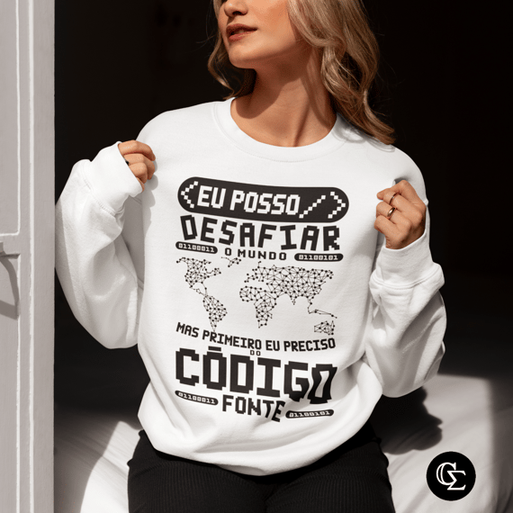 CÓDIGO FONTE [3] [MOLETOM UNISSEX]