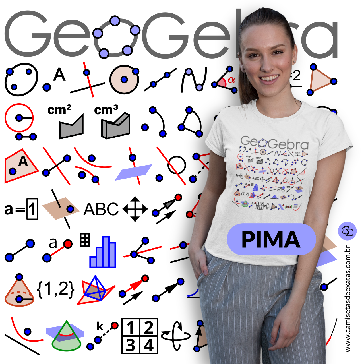 BOTÕES DO GEOGEBRA 2 - PIMA [BABY LONG]