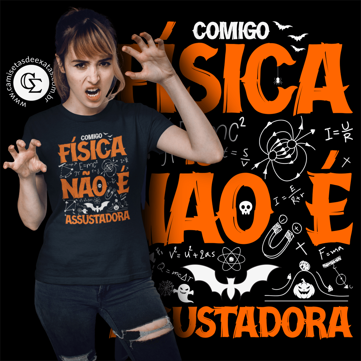 Nome do produto: FÍSICA NÃO É ASSUSTADORA [1] [BABY LONG]