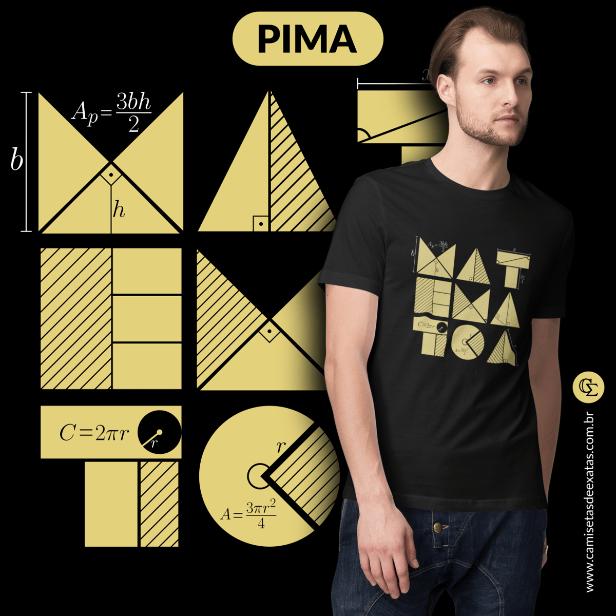 Nome do produto: MATEMÁTICA NA ÁREA 3 - PIMA [UNISSEX]
