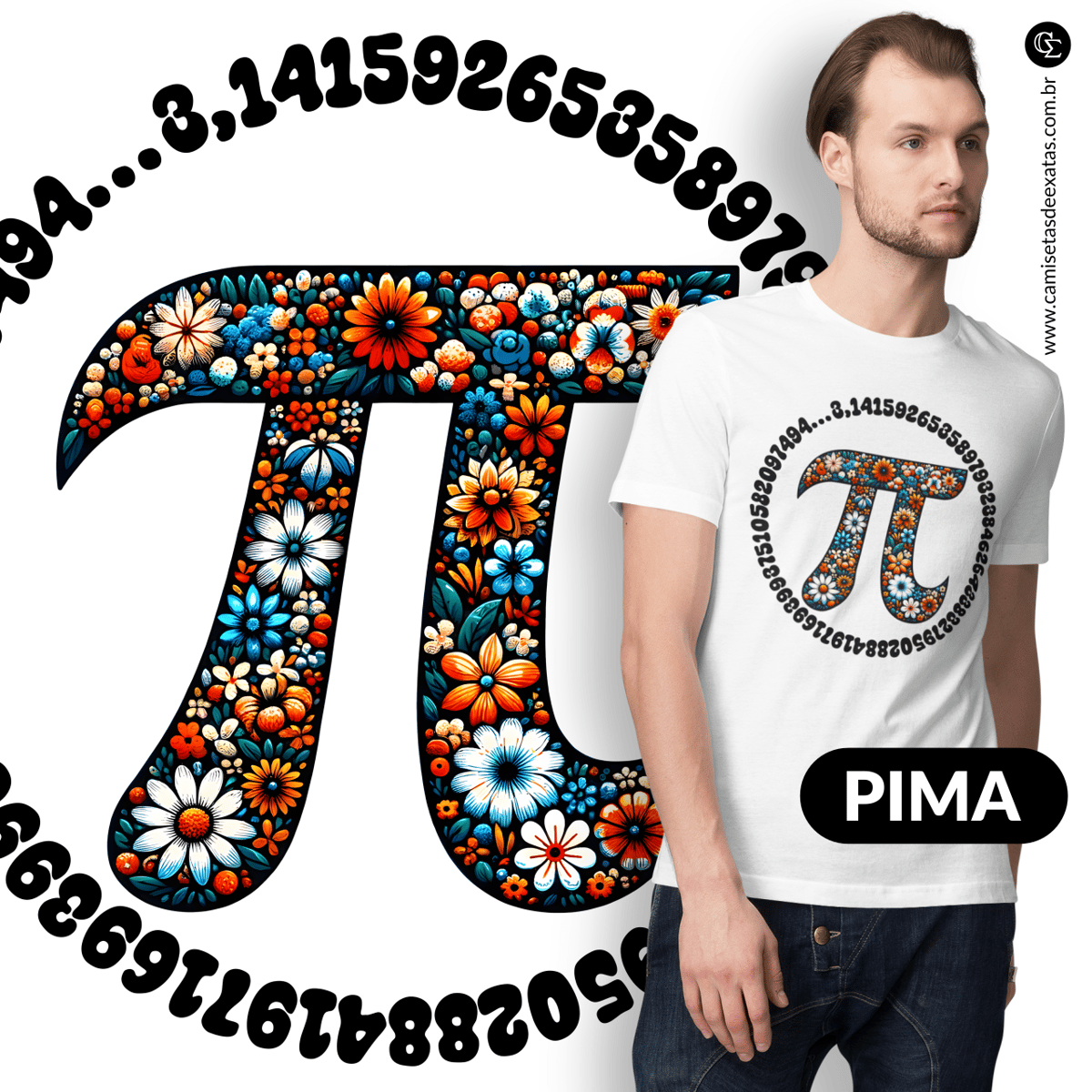 Nome do produto: PI FLORIDO - PIMA [UNISSEX]