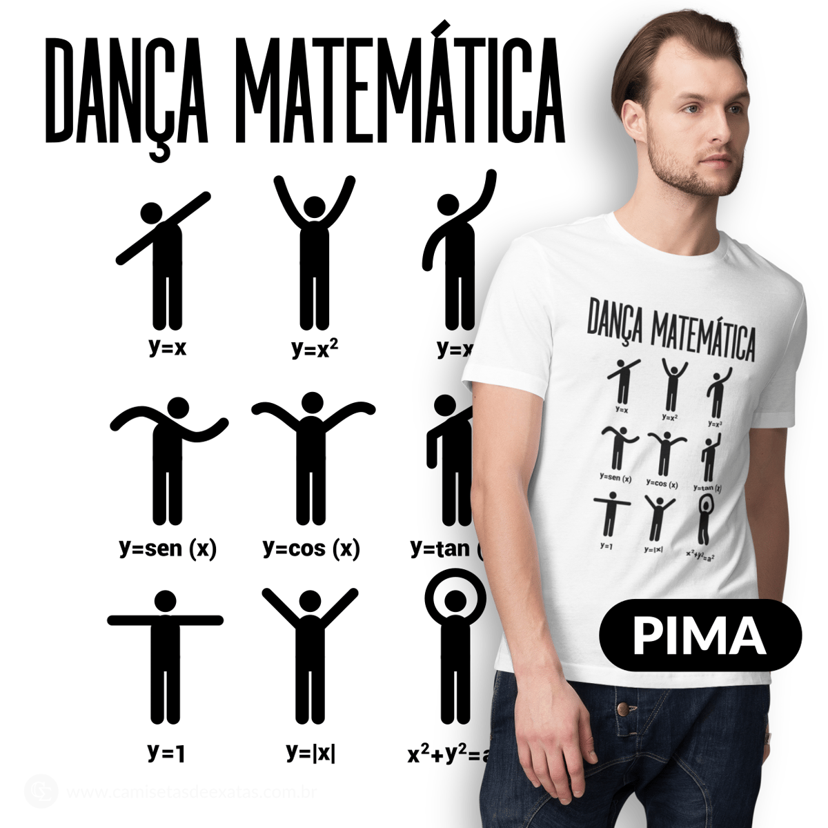Nome do produto: DANÇA MATEMÁTICA 1 - PIMA [UNISSEX]