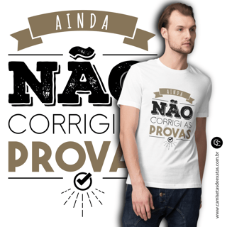 AINDA NÃO CORRIGI AS PROVAS [BABY LONG BRANCA]