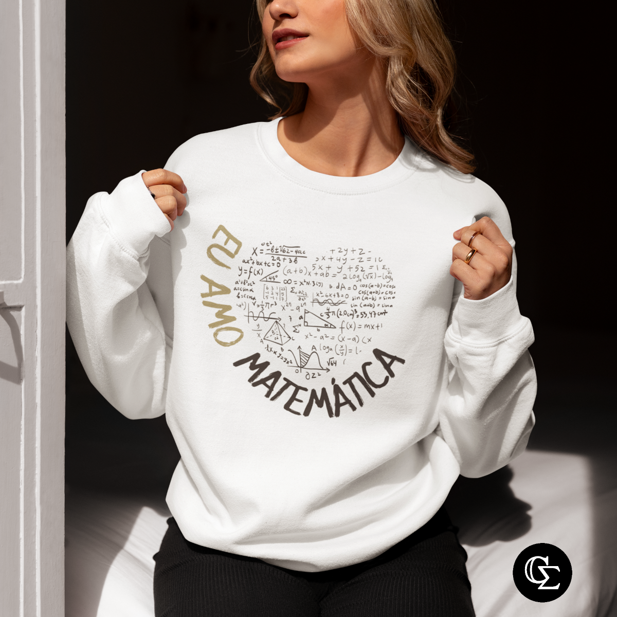 Nome do produto: EU AMO MATEMÁTICA [2] [MOLETOM UNISSEX]