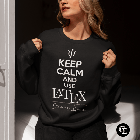 KEEP CALM AND USE LATEX [1] [MOLETOM UNISSEX]