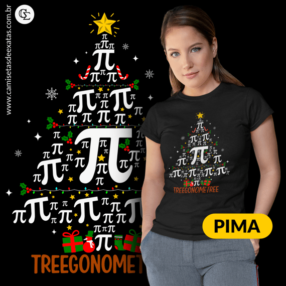 ÁRVORE DE NATAL DE MATEMÁTICO - PIMA [BABY LONG]