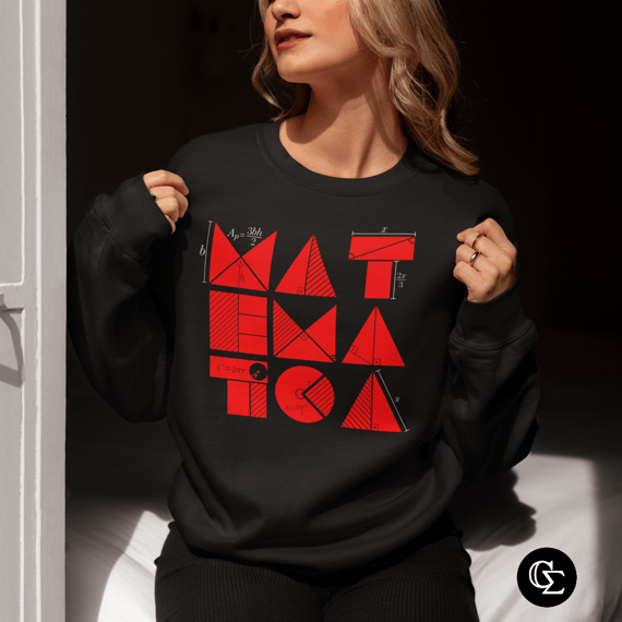 MATEMÁTICA NA ÁREA 5 [MOLETOM UNISSEX]