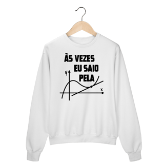 Nome do produtoSAINDO PELA TANGENTE [MOLETOM UNISSEX]