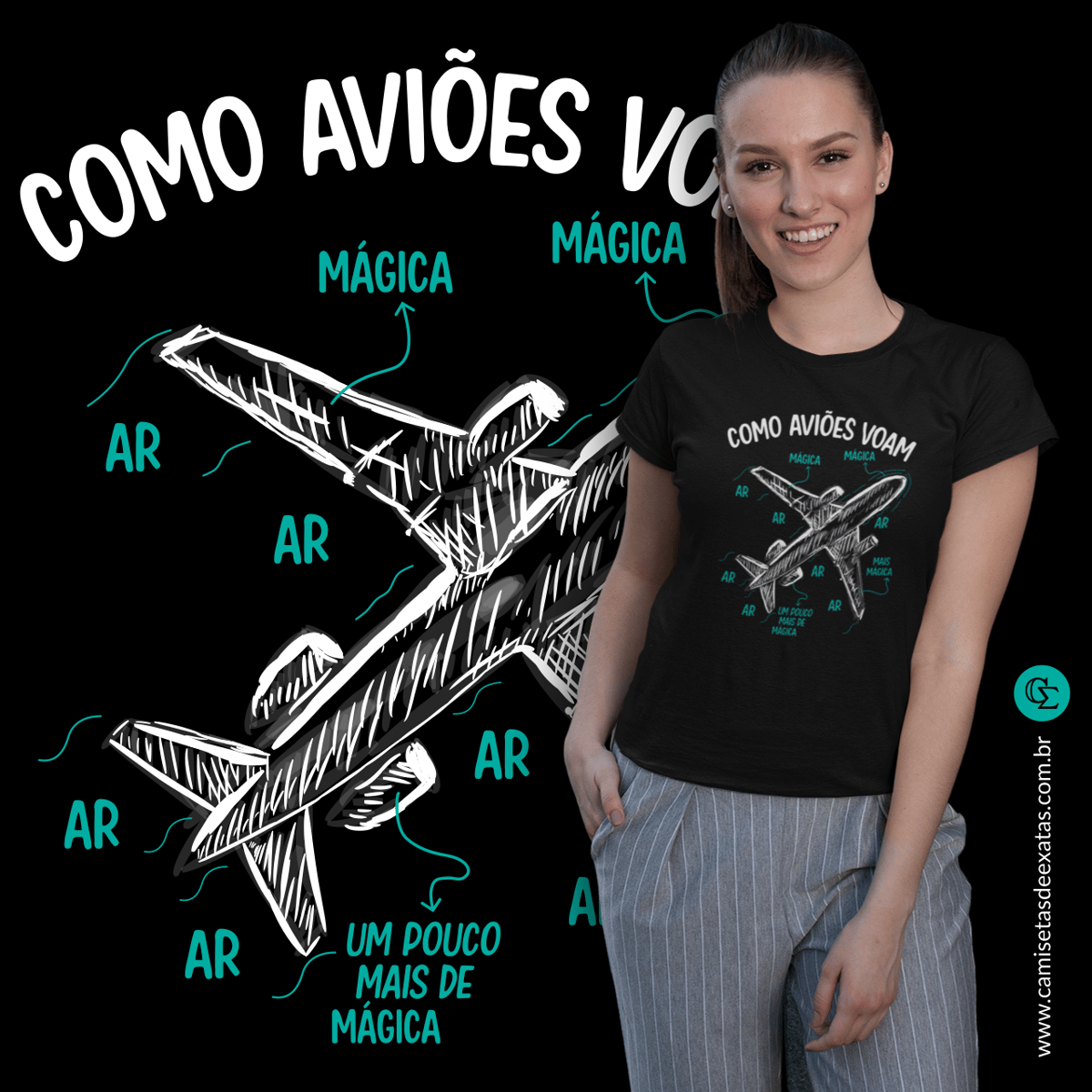 Nome do produto: COMO AVIÕES VOAM