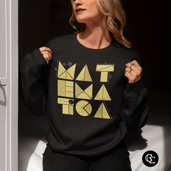 MATEMÁTICA NA ÁREA 3 [MOLETOM UNISSEX]