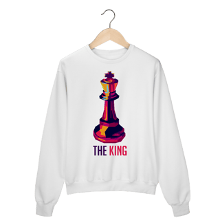 Nome do produtoTHE KING [1] [MOLETOM UNISSEX]