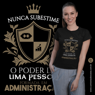 NUNCA SUBESTIME: ADMINISTRAÇÃO