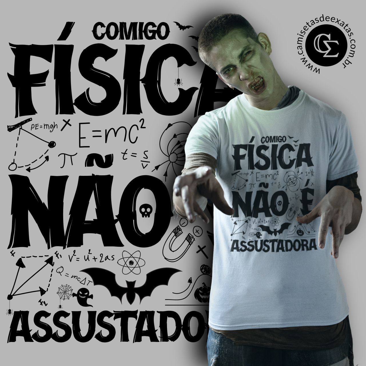 FÍSICA NÃO É ASSUSTADORA [3] [UNISSEX]