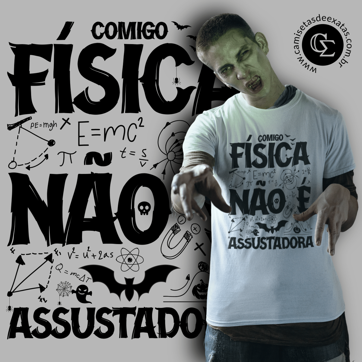 Nome do produto: FÍSICA NÃO É ASSUSTADORA [3] [UNISSEX]