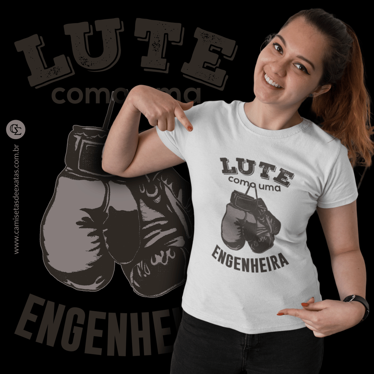 Nome do produto: LUTE COMO UMA ENGENHEIRA [BABY LONG]