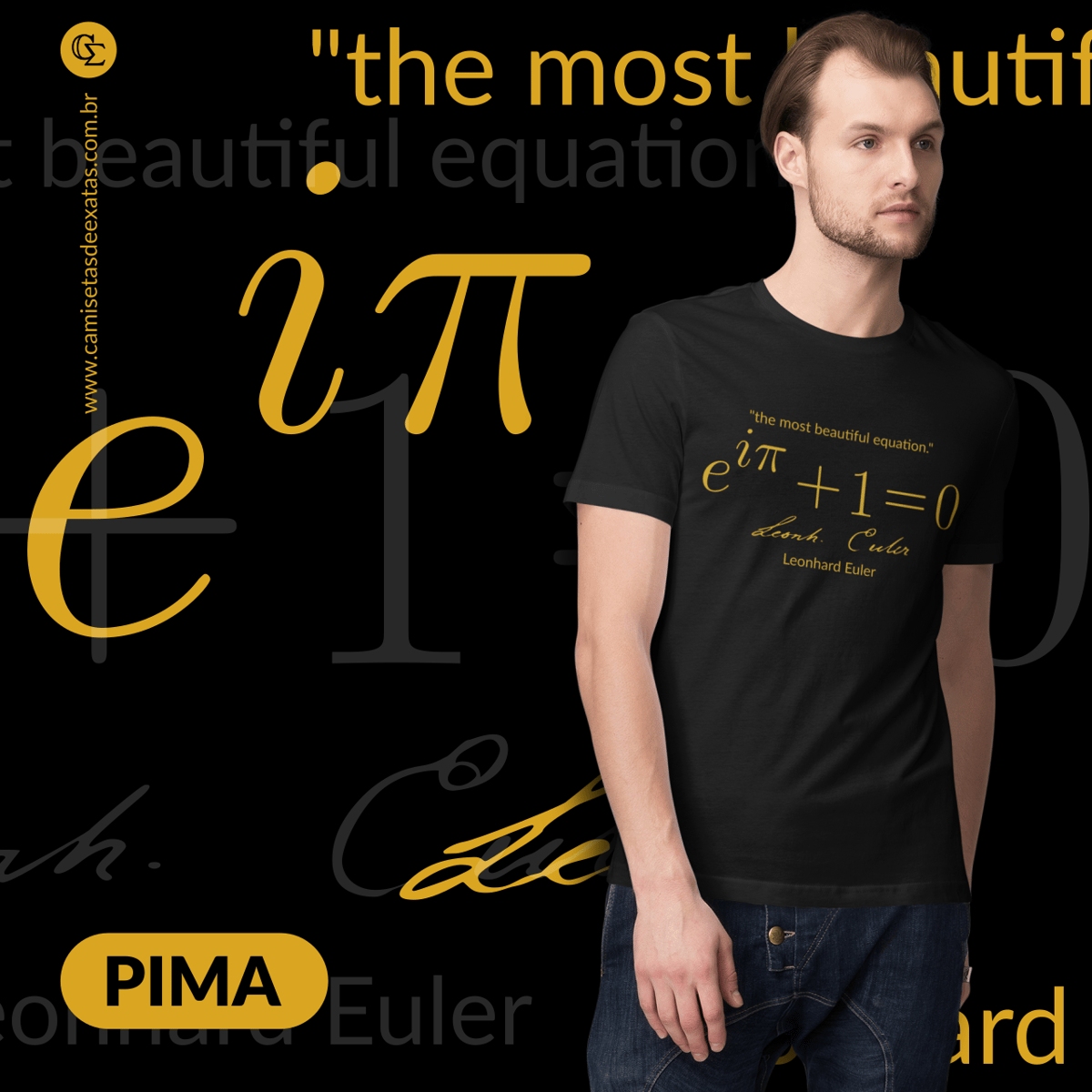 Nome do produto: IDENTIDADE DE EULER 3 - PIMA [UNISSEX]