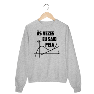 Nome do produtoSAINDO PELA TANGENTE [MOLETOM UNISSEX]